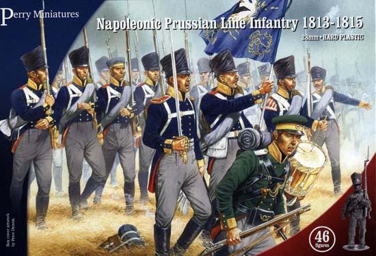 Prussian Napoleonic Line Infantry 18-13-15 - Perry