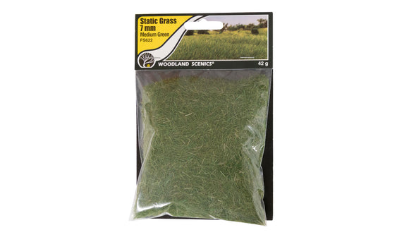 7mm Medium Green Static Grass