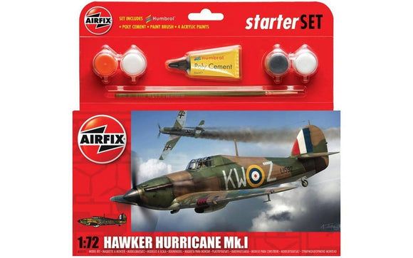 (AFX) 1/72 SML Starter Set Hurricane MK1