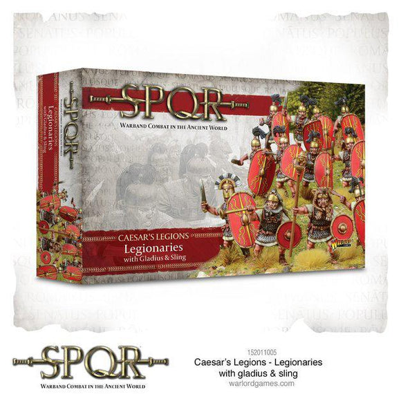 SPQR: Caesar's Legions Legionaries with Gladius & Sling