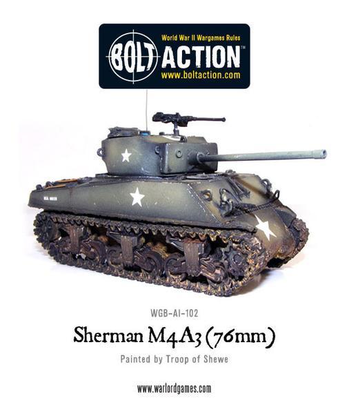 Sherman M4A3 76mm (resin & metal)