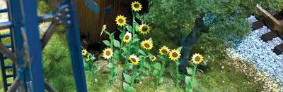 HO Sunflowers 25mm