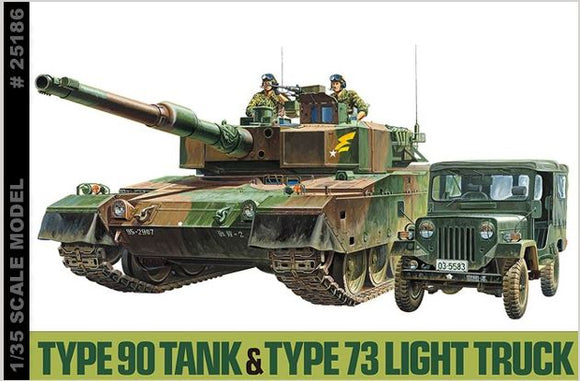 TAMIYA 1/35 JGSDF TYPE 90 & TYPE 73 SPECIAL EDITION