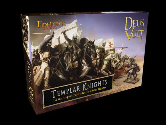 Templar Knights (12 plastic figures)