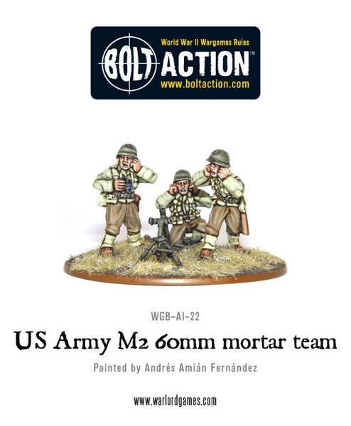 U.S. Army 60mm Mortar Team