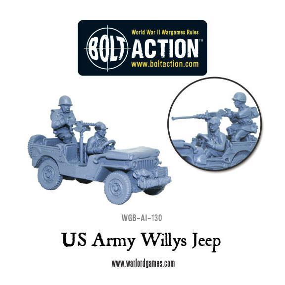 U.S. Army Willys Jeep with Stowage