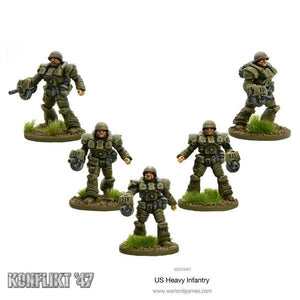 US Heavy Infantry (Blister pack)