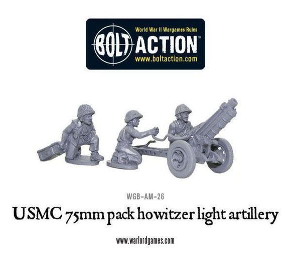 USMC 75mm Pack Howitzer Light Artillery