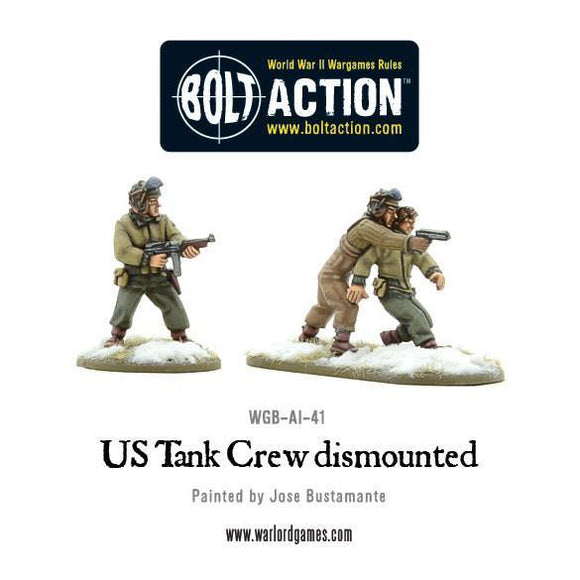 U.S. Tank Crew Dismounted