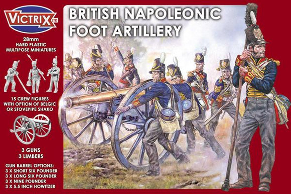 VX0010 British Napoleonic Foot Artillery