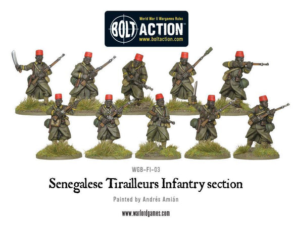 French Army: Sengalese Tirailleurs