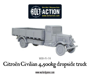 Citroen Civilian 4,500kg dropside truck