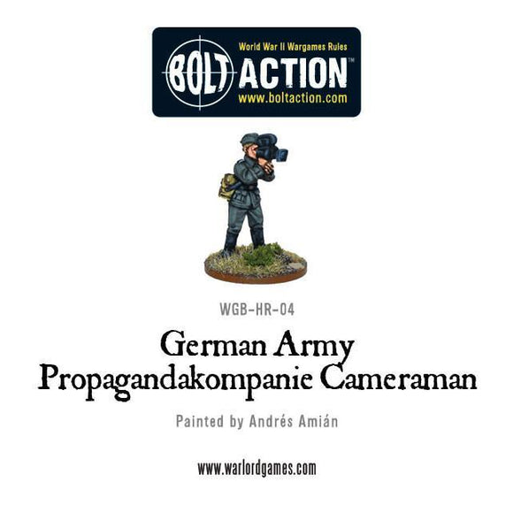 German Army Propagandakompanie Cameraman