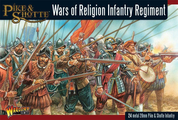 Wars of Religion Infantry Regiment (24 Metal Figs)