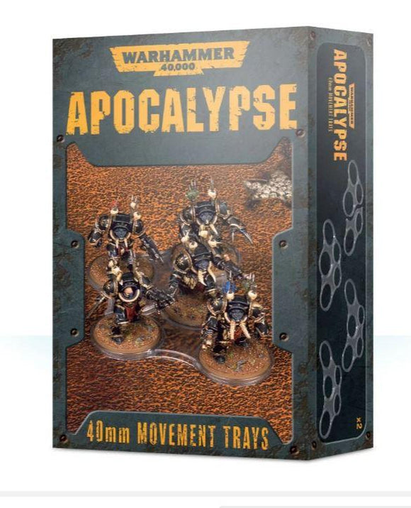 Wh40k Apocalypse Movement Trays (40mm)