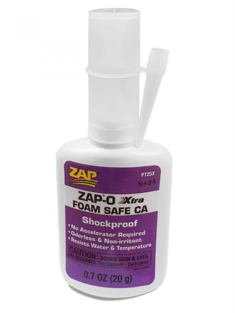 ZAP PT25 ZAP Foam Safe Odourless CA Medium Viscosity 20g