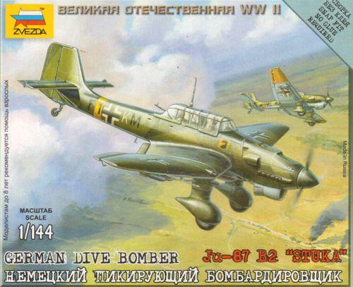 Zvezda 1/144 Ju87 Stuka Dive Bomber