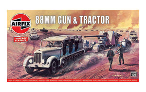 1/76 88mm Flak Gun and Tractor