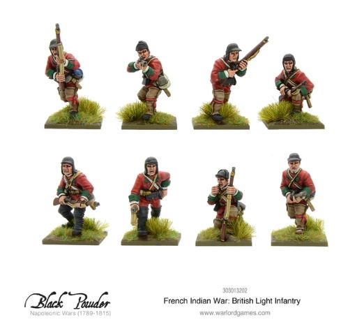 French Indian War: British Light Infantry