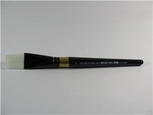DAS 1" Flat S1008F Taklon White Brush