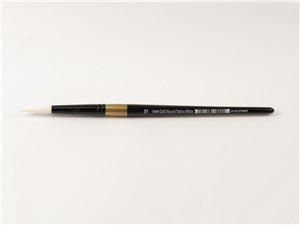 DAS #12 Round S1008R Taklon White Brush