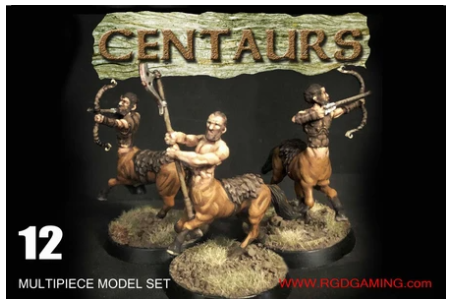 Centaurs - 12 x 28mm Classic Fantasy Figures
