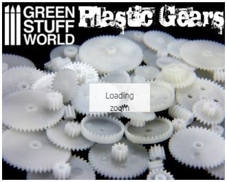 Plastic Cogs and Gears