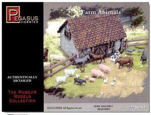 1/72 Farm Animals (64 Asst.)