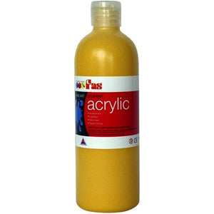 FAS Student Acrylic 500ml Yellow Oxide