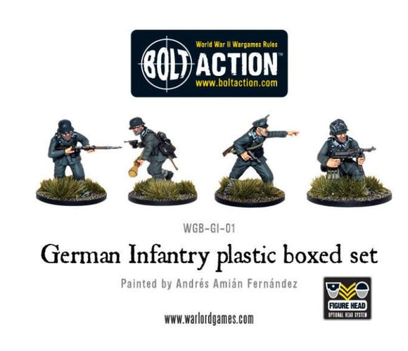 Late War German Infantry Plastic Set