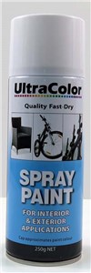 Ultracolour Matt White Spray 250g