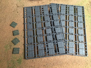 20mm Square Paved Effect Bases