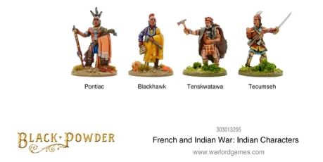 French Indian War: Indian Characters