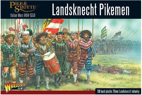 Landsknecht Pikemen (30 plastic)