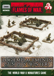 Log Emplacements - Gunpit Markers (Winter)