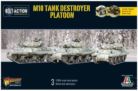 U.S. M10 Tank Destroyer Platoon
