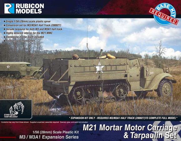 1/56 M3/M3A1 Expansion - M21 MMC & Tarpaulin Set