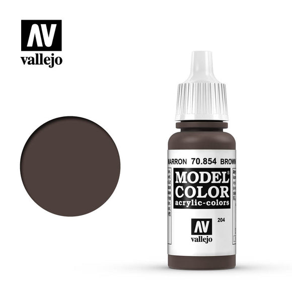 Model Color 204 Brown Glaze 17ml 70854