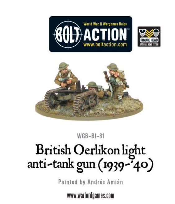 British Oerlikon light anti-tank gun (1939-40)