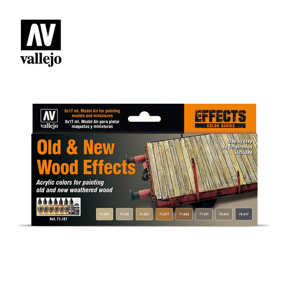 Old & New Wood Effects Paint Set