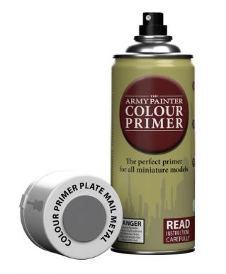 AP Spray Colour Primer - Plate Mail Metal