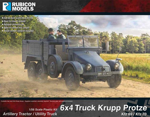 1/56 Krupp Protze 69/70 6x4 Truck