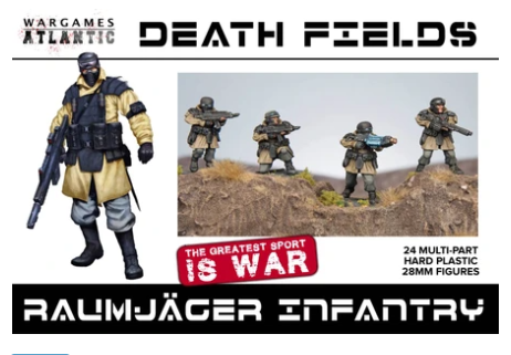 Raumjager Infantry Boxed Set - 24x 28mm Sci-Fi Figures