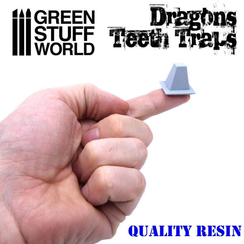 3D Printed Dragon's Teeth Traps – Kapiti Hobbies