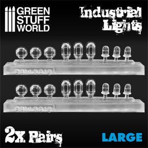 Resin Industrial Lights - Large x 18