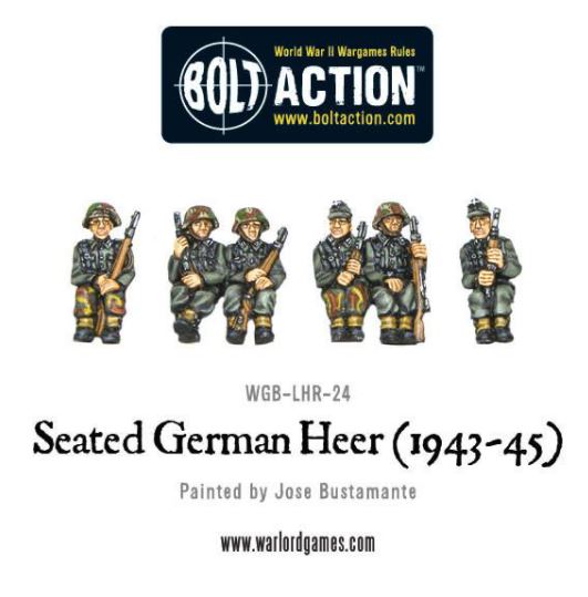 Seated German Heer (1943-45)