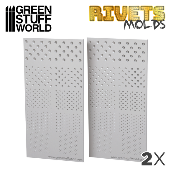 Rivets Texture Silicone Mould