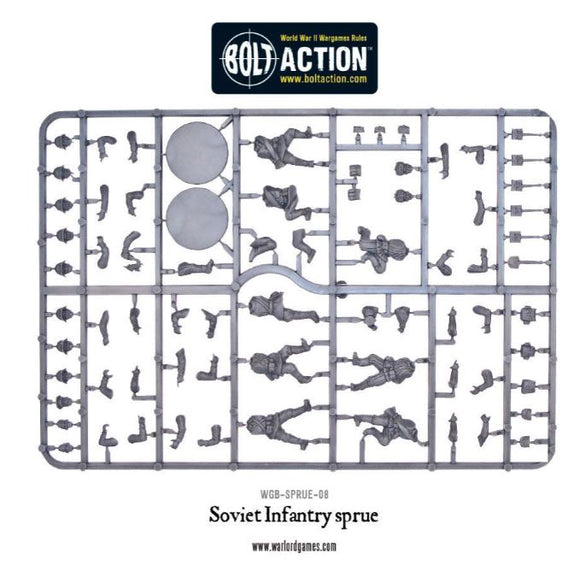 Soviet infantry Sprue
