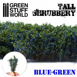Tall Shrubbery - Blue / Green