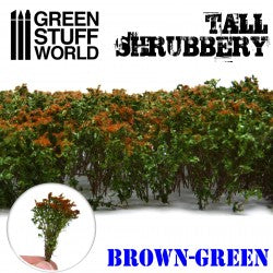 Tall Shrubbery - Brown / Green